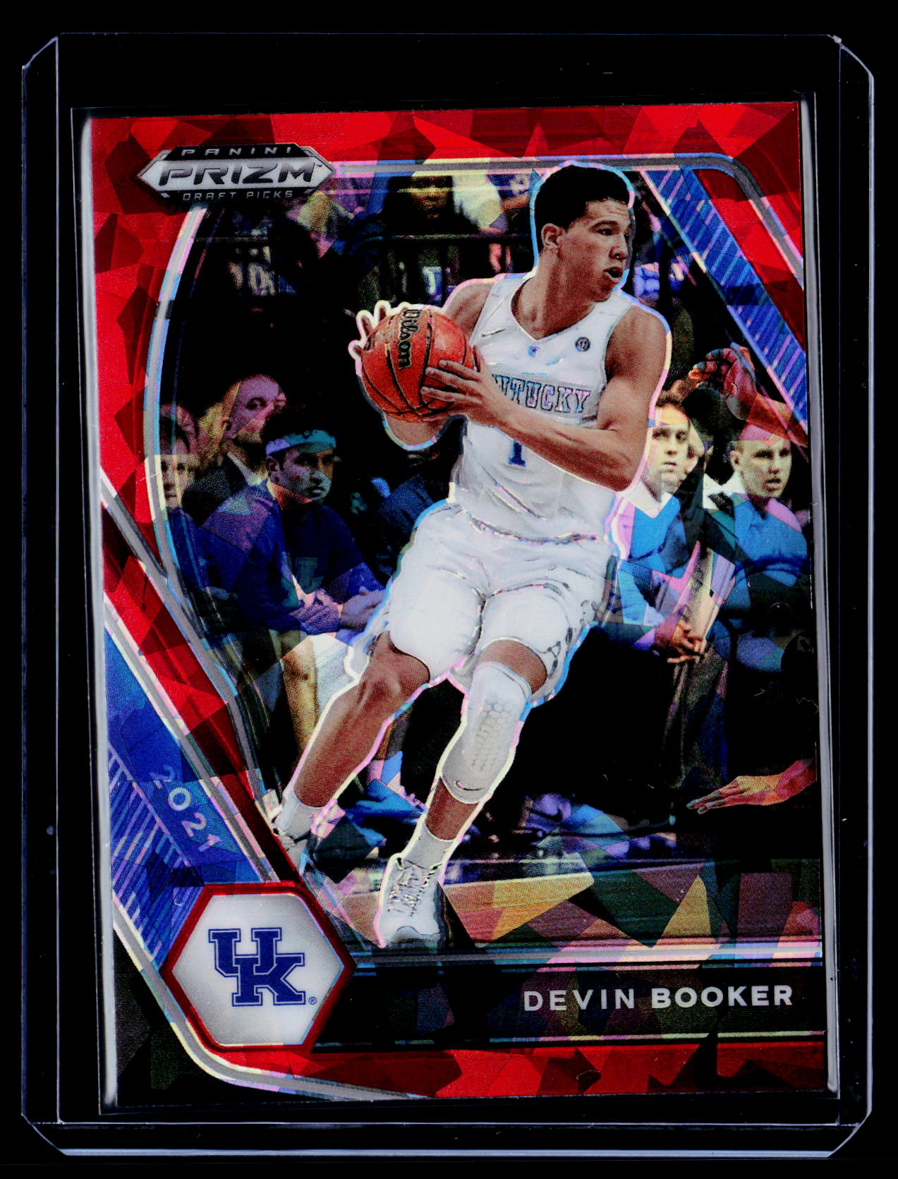 2021 Panini Prizm Draft Picks #70 Devin Booker Red Ice