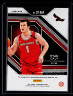 2021 Panini Prizm #CP-RDA Ryan Daly College Penmanship Prizms Red Ice