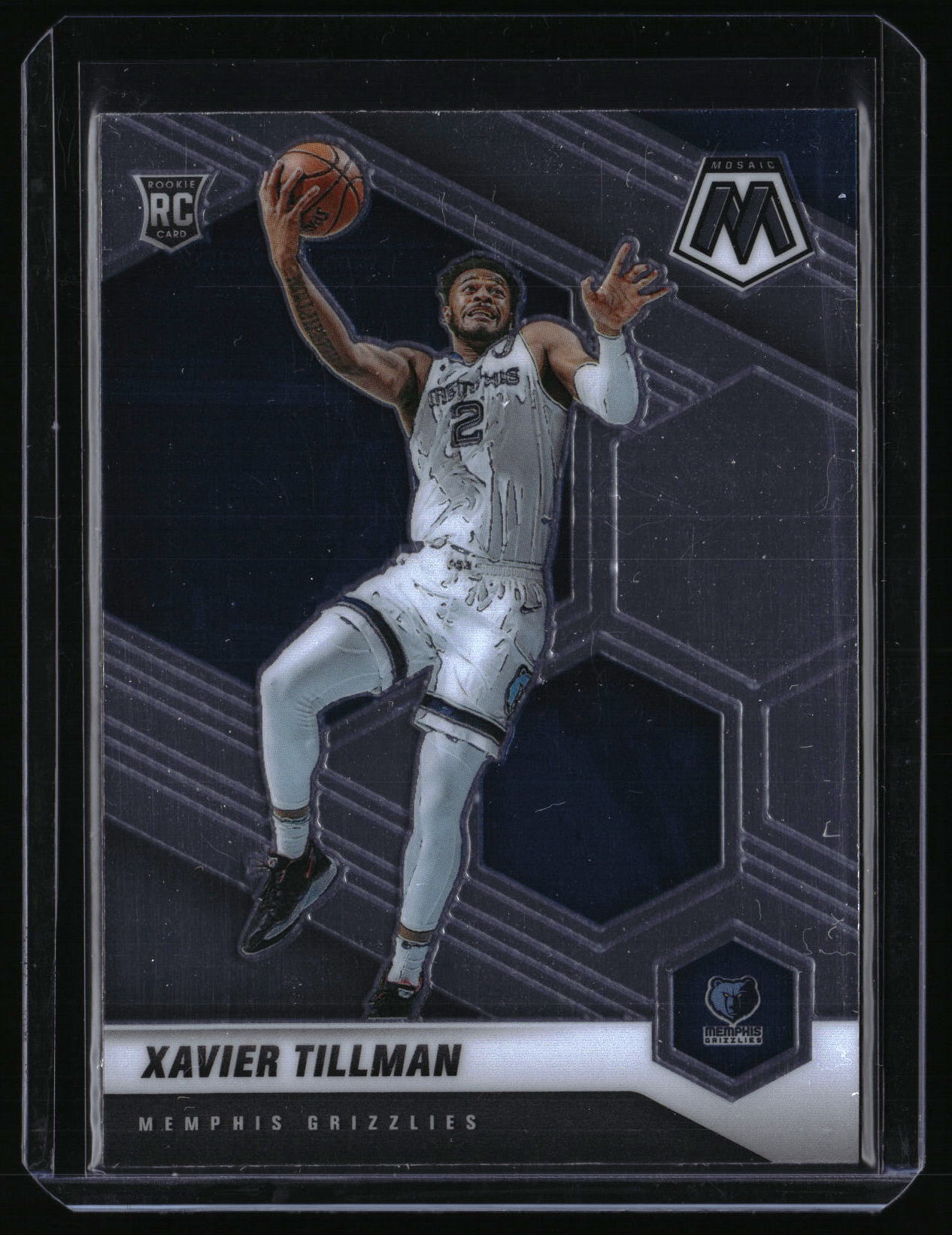 2020-21 Panini Mosaic #213 Xavier Tillman RC
