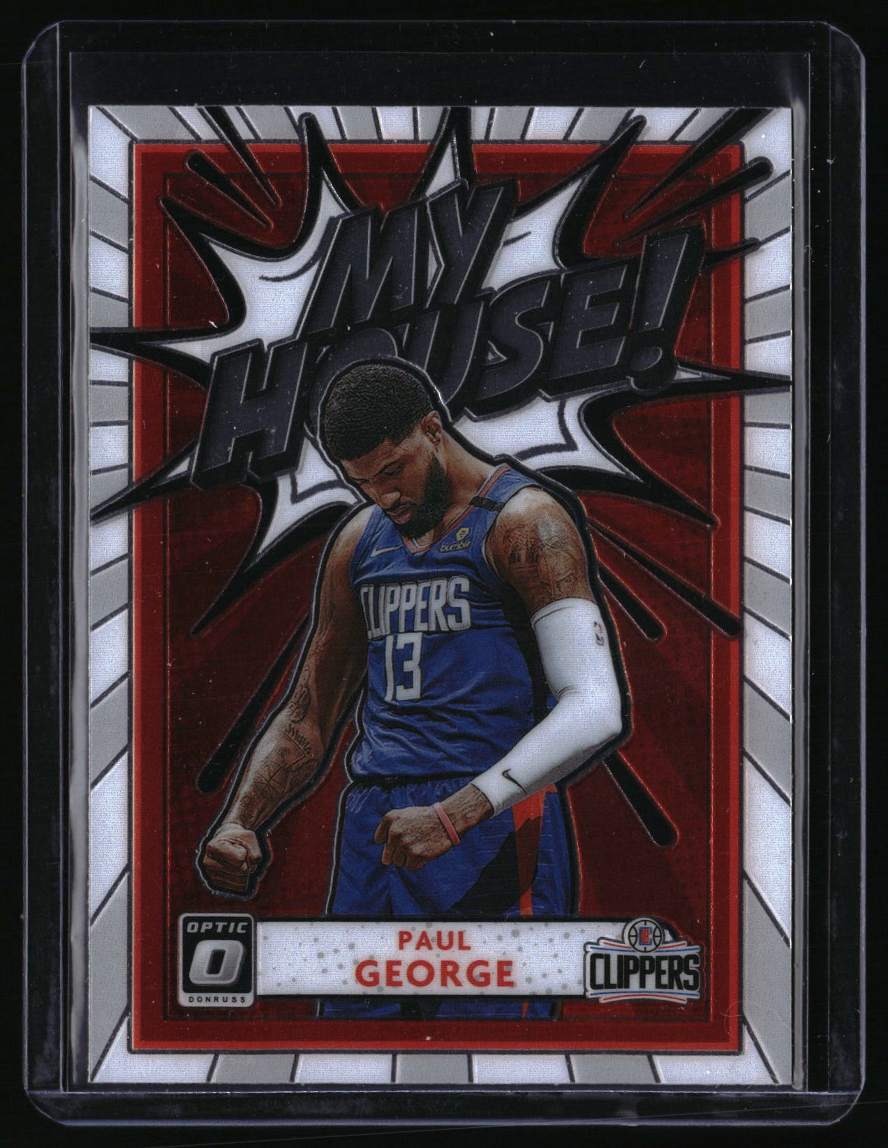 2020-21 Donruss Optic #11 Paul George My House