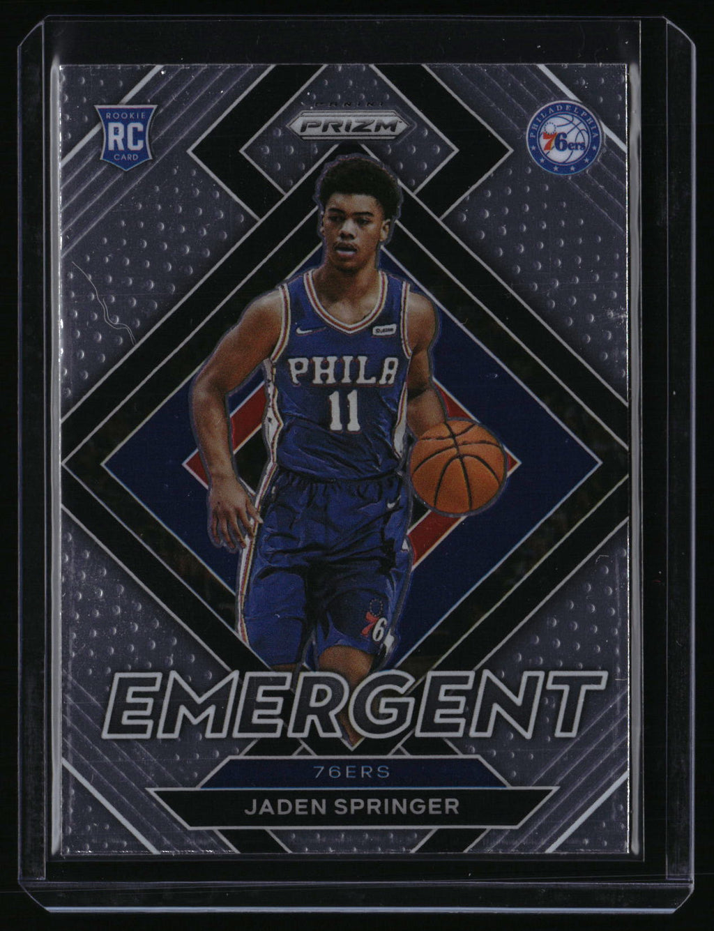 2021-22 Panini Prizm #26 Jaden Springer Emergent