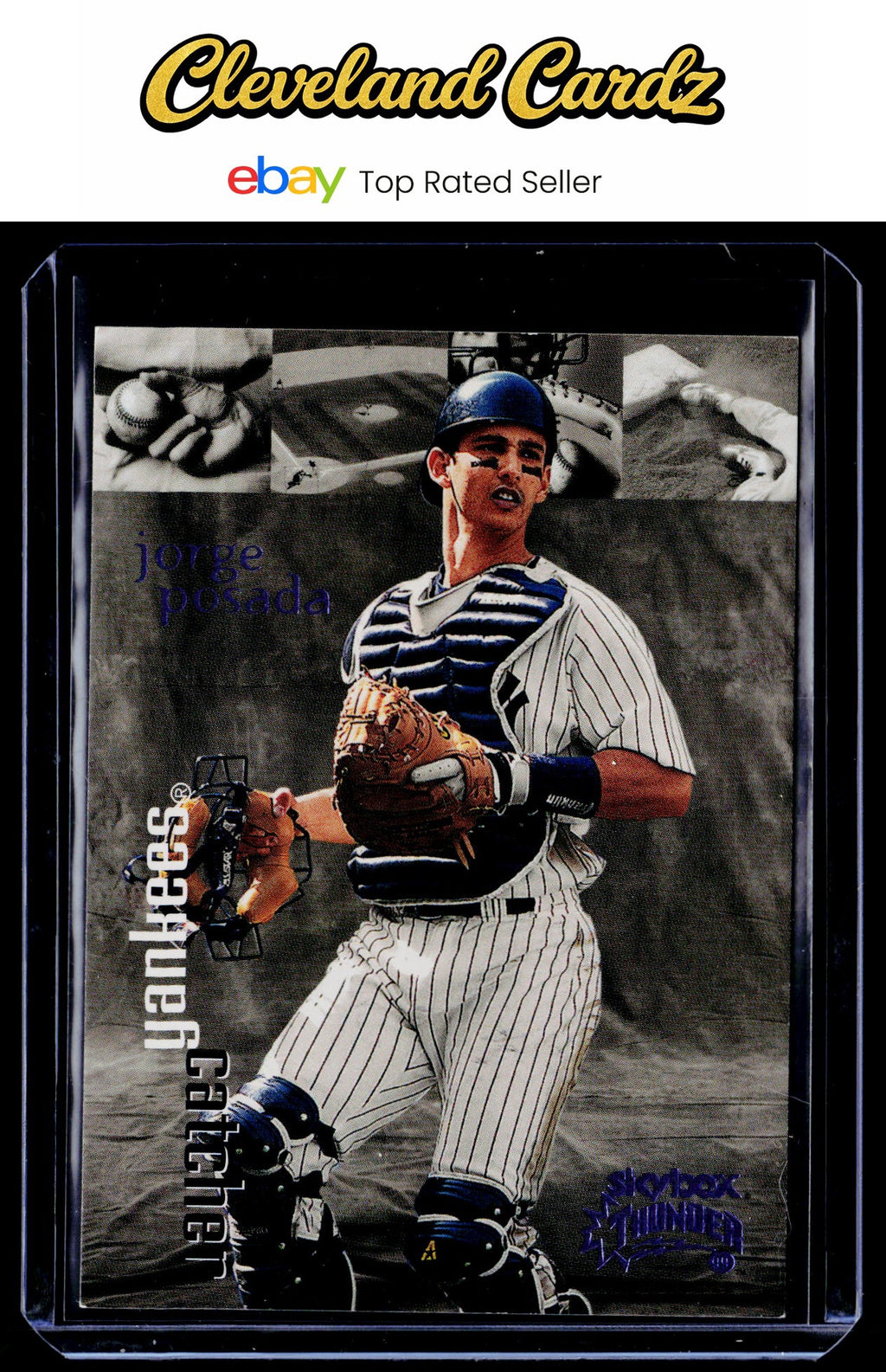 1999 SkyBox Thunder #142 Jorge Posada