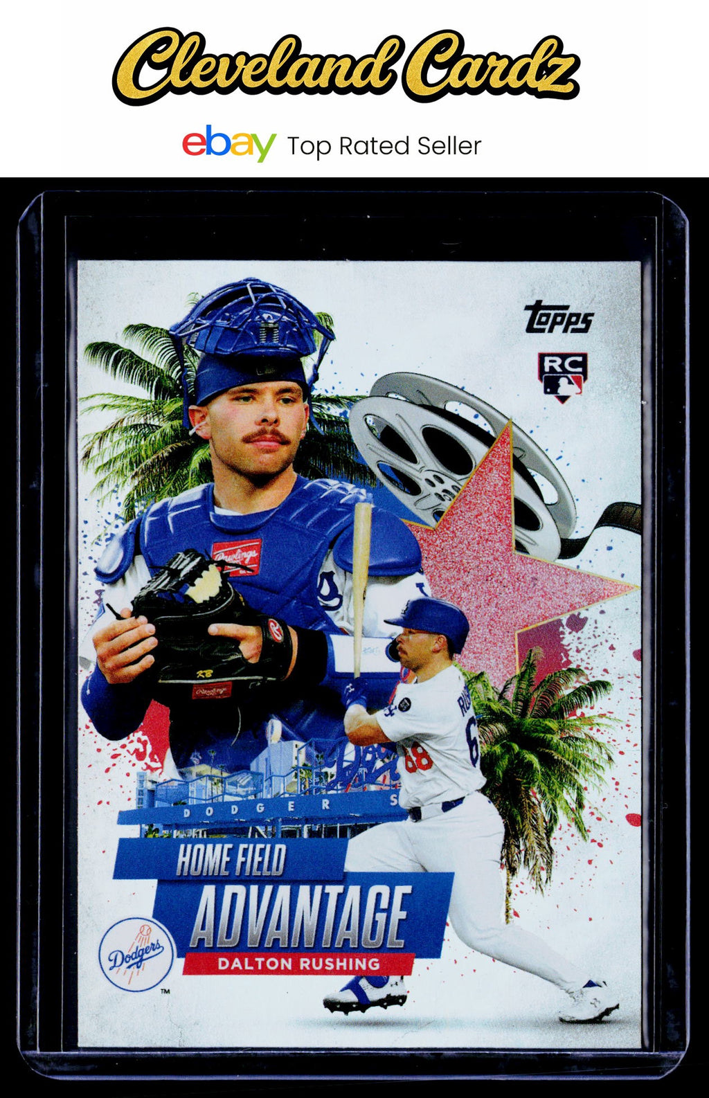 2025 Topps Update #HA-48 Dalton Rushing Homefield Advantage RC