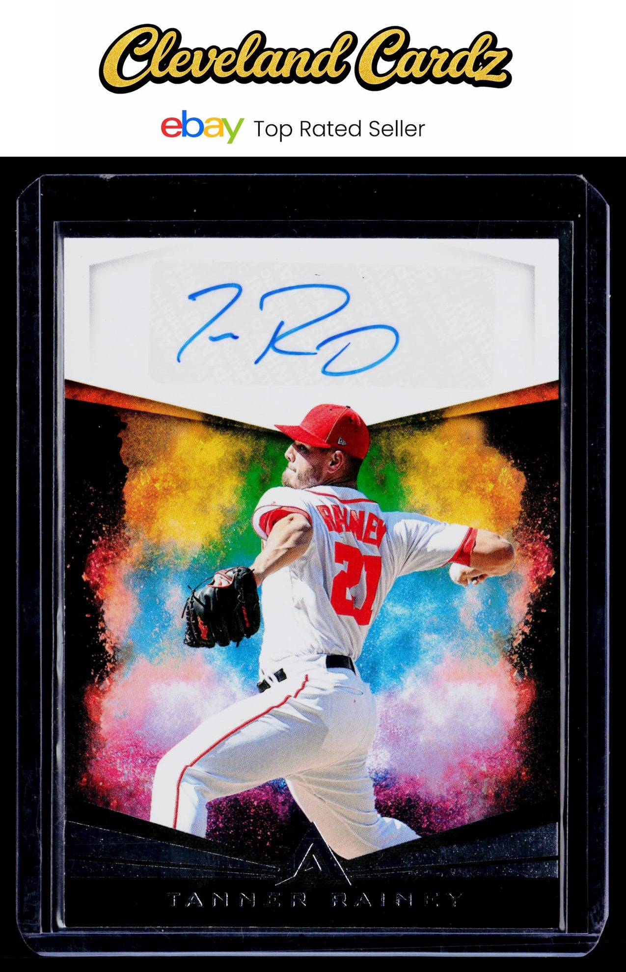 2020 Panini Chronicles #AA-TR Tanner Rainey Ascension Autographs