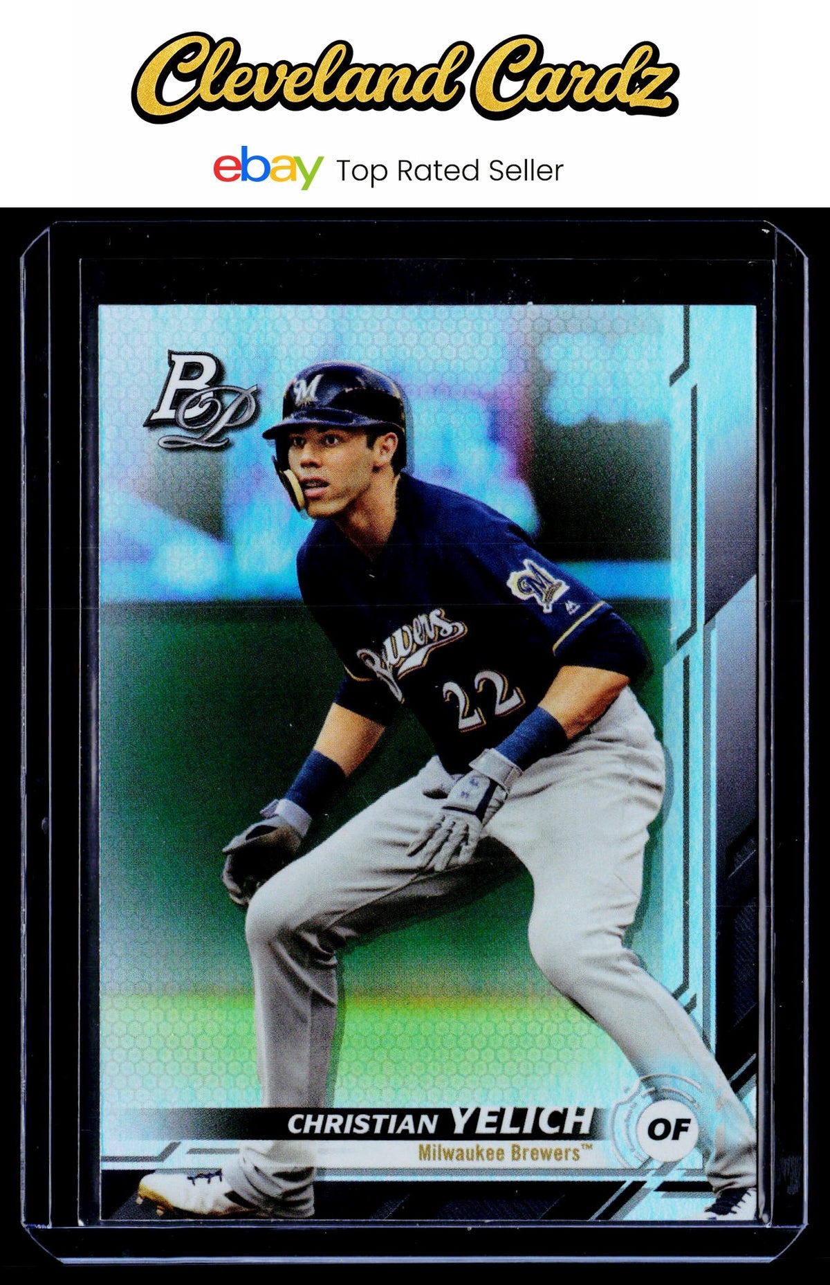 2019 Bowman Platinum #22 Christian Yelich