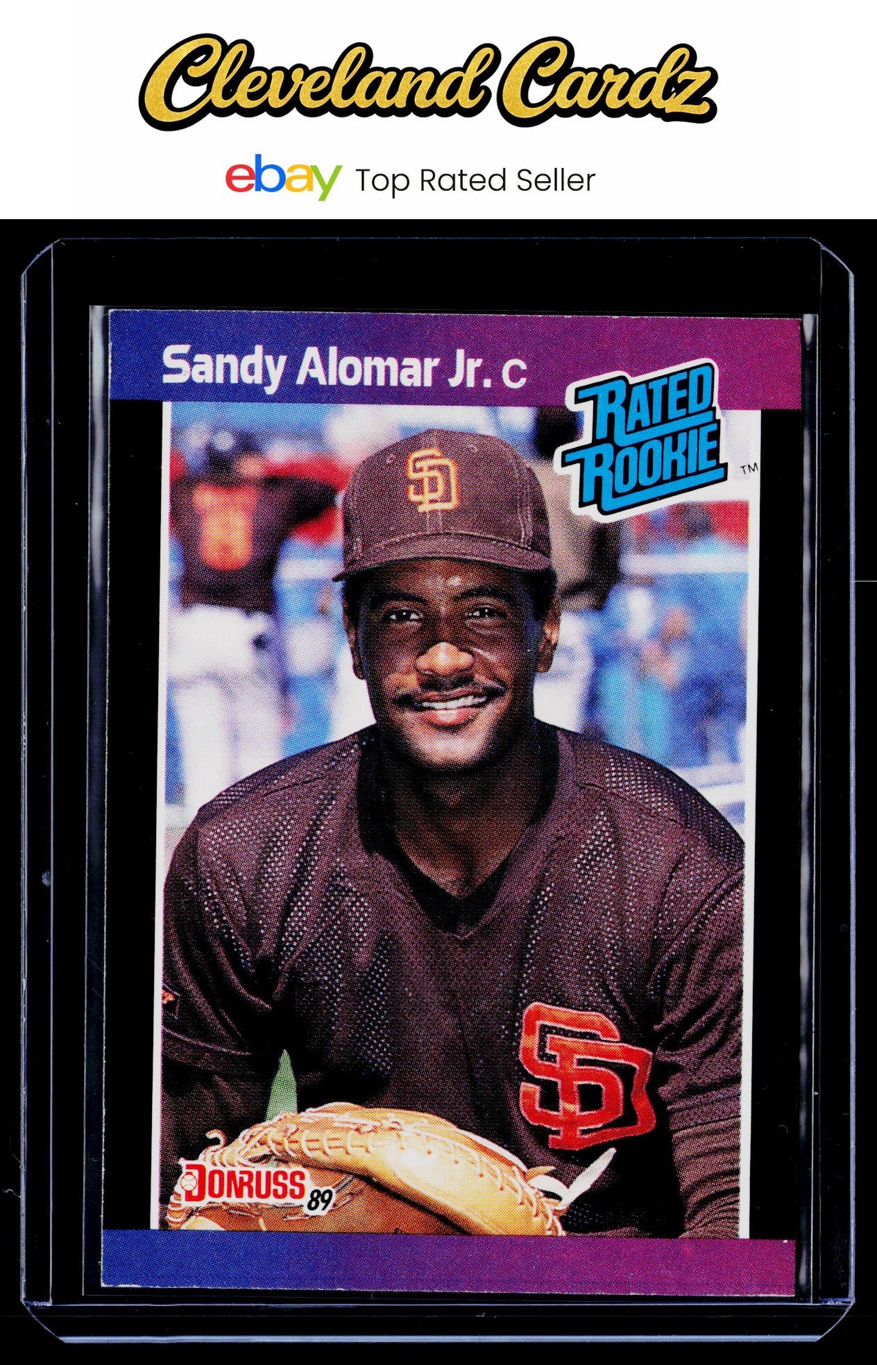 1989 Donruss #28 Sandy Alomar Jr. RC