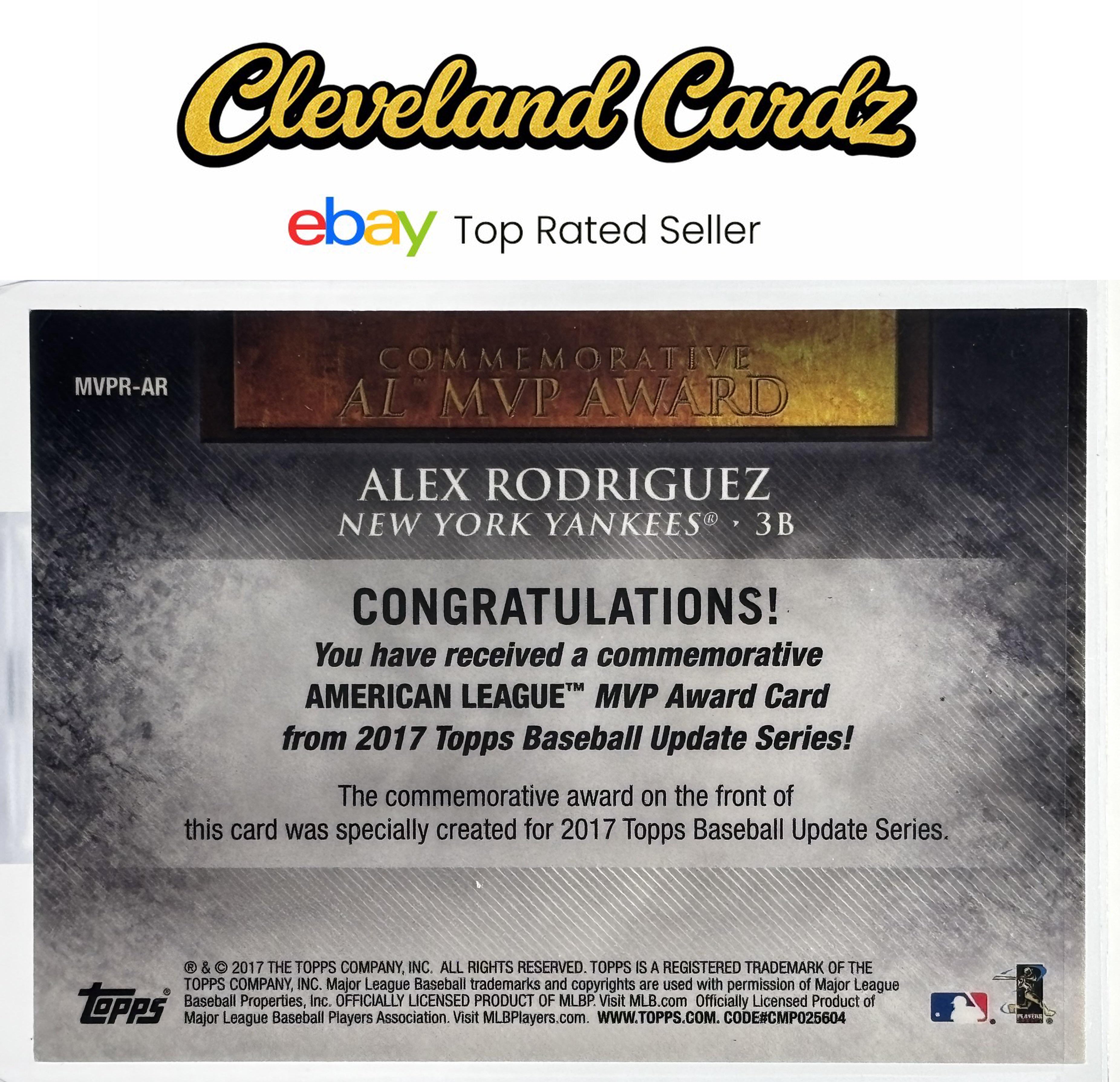 2017 Topps Update #MVPR-IR Ivan Rodriguez MVP Award Commemorative Medallions