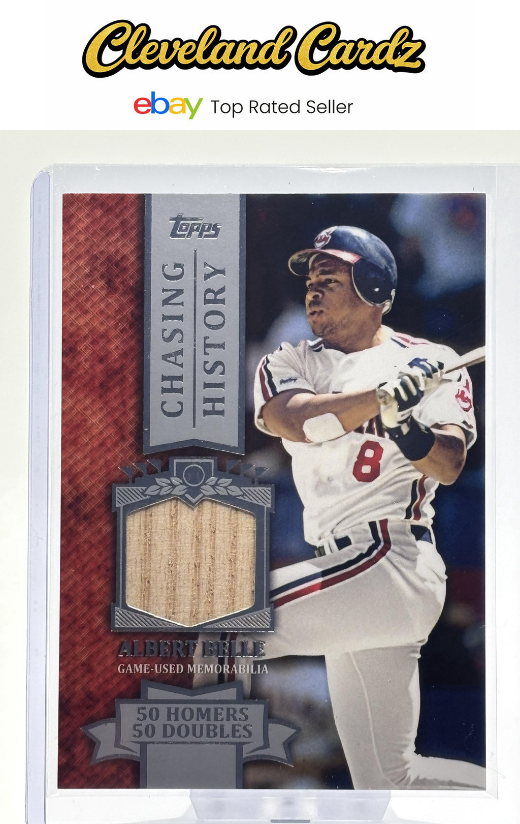 2013 Topps #CHR-AB Albert Belle Chasing History Relics