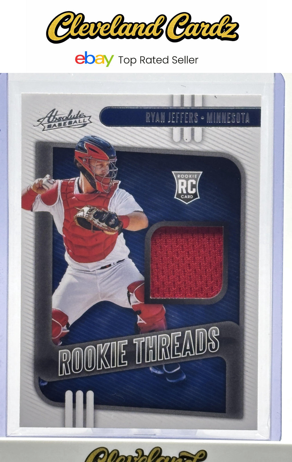 2021 Panini Absolute #RT-RJ Ryan Jeffers Rookie Threads RC