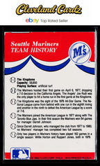 1989 Fleer #NNO Seattle Mariners Team Stickers