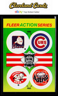 1989 Fleer #NNO NL: Braves/Cubs/Reds/Astros Team Stickers