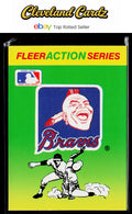 1990 Fleer #NNO Atlanta Braves Action Series Team Stickers