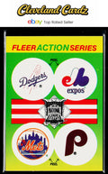 1990 Fleer #NNO NL: Dodgers/Expos/Mets/Phillies Team Stickers