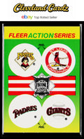 1990 Fleer #NNO NL: Pirates/Cardinals/Padres/Giants Team Stickers