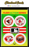 1990 Fleer #NNO Orioles/Red Sox/Reds/Astros Action Series Team Stickers