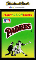 1990 Fleer #NNO San Diego Padres Action Series Team Stickers
