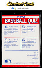 1990 Fleer #NNO Kansas City Royals Action Series Team Stickers
