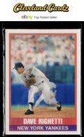 1989 Sportflics #19 Dave Righetti