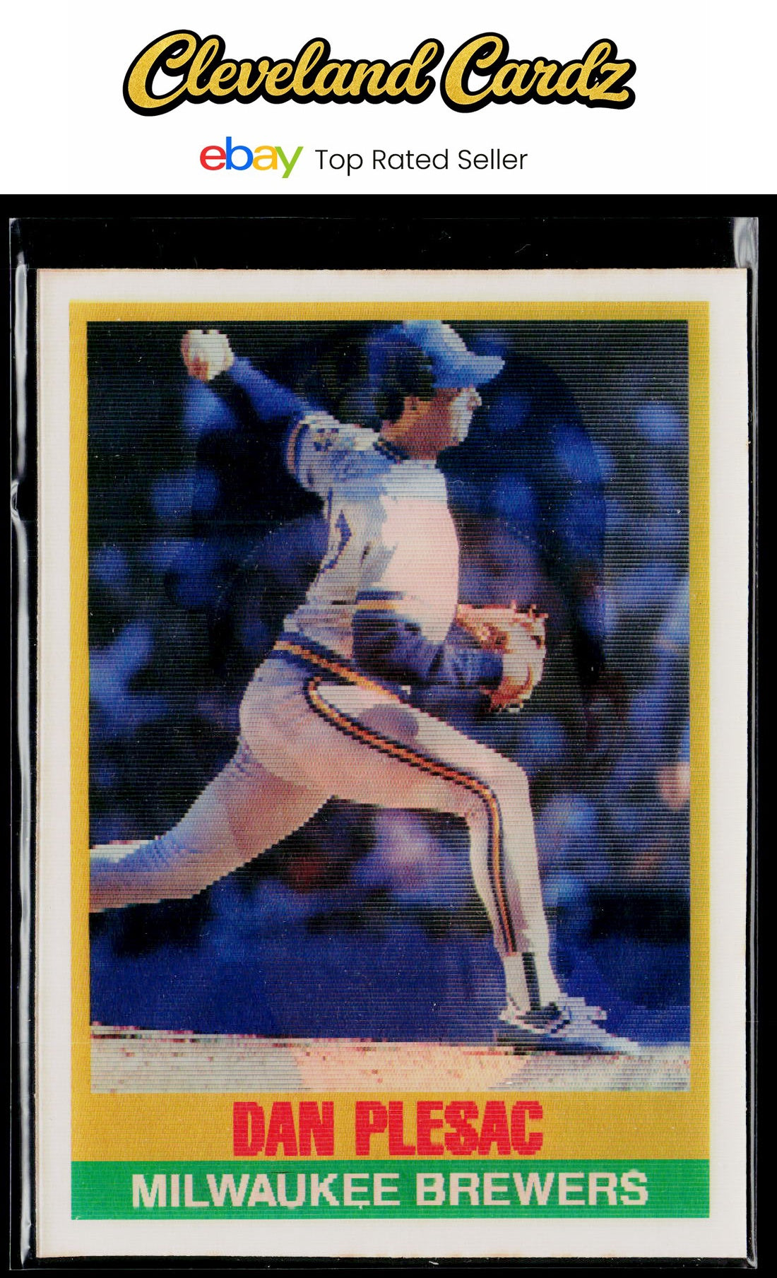 1989 Sportflics #128 Dan Plesac