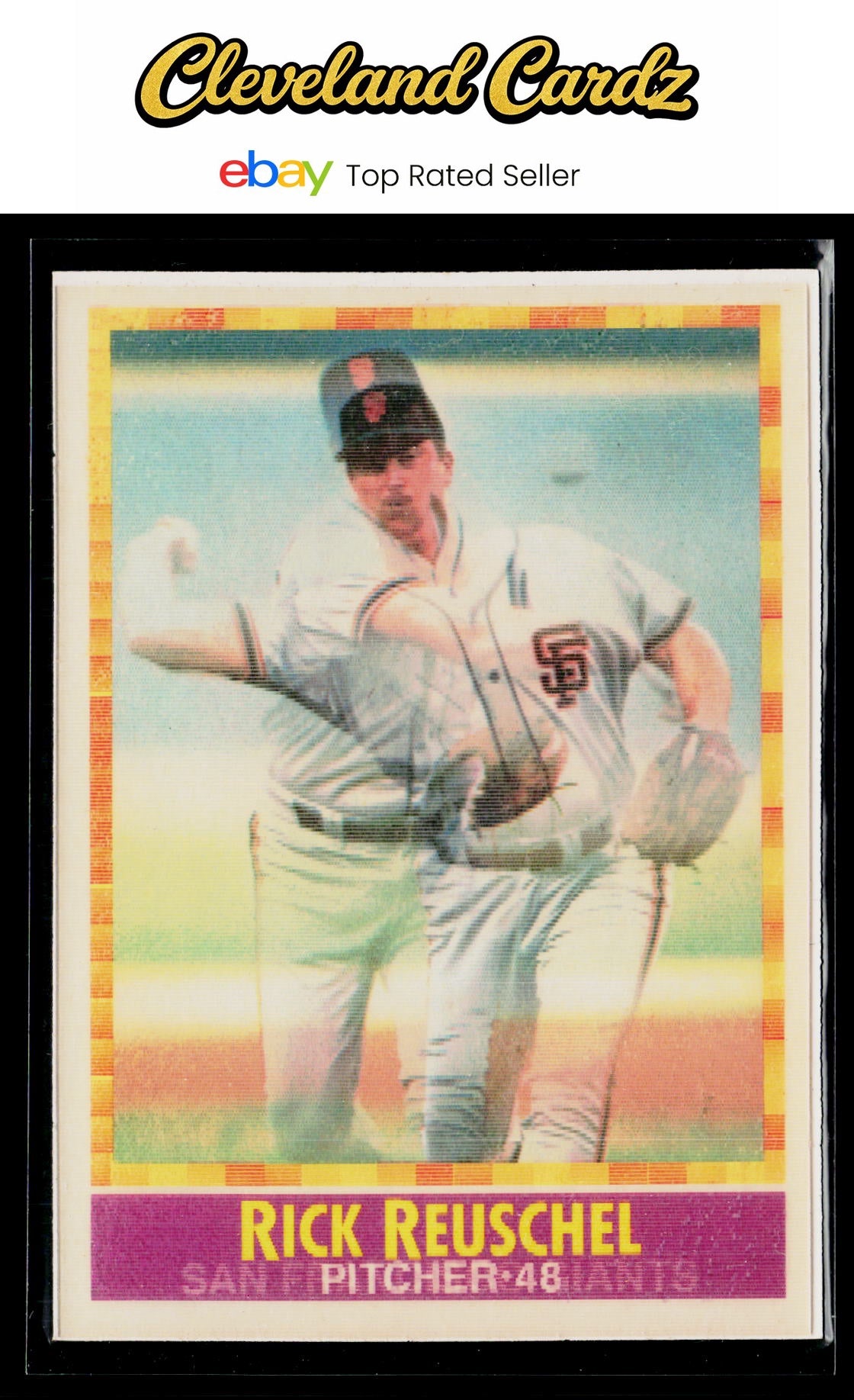 1990 Sportflics #161 Rick Reuschel