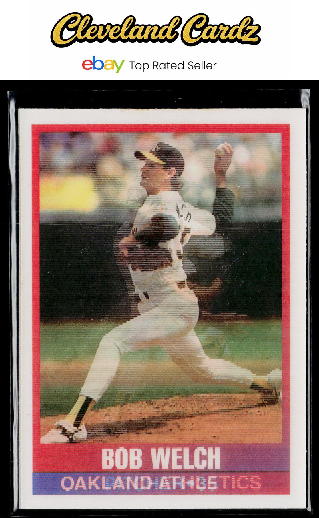 1989 Sportflics #91 Bob Welch