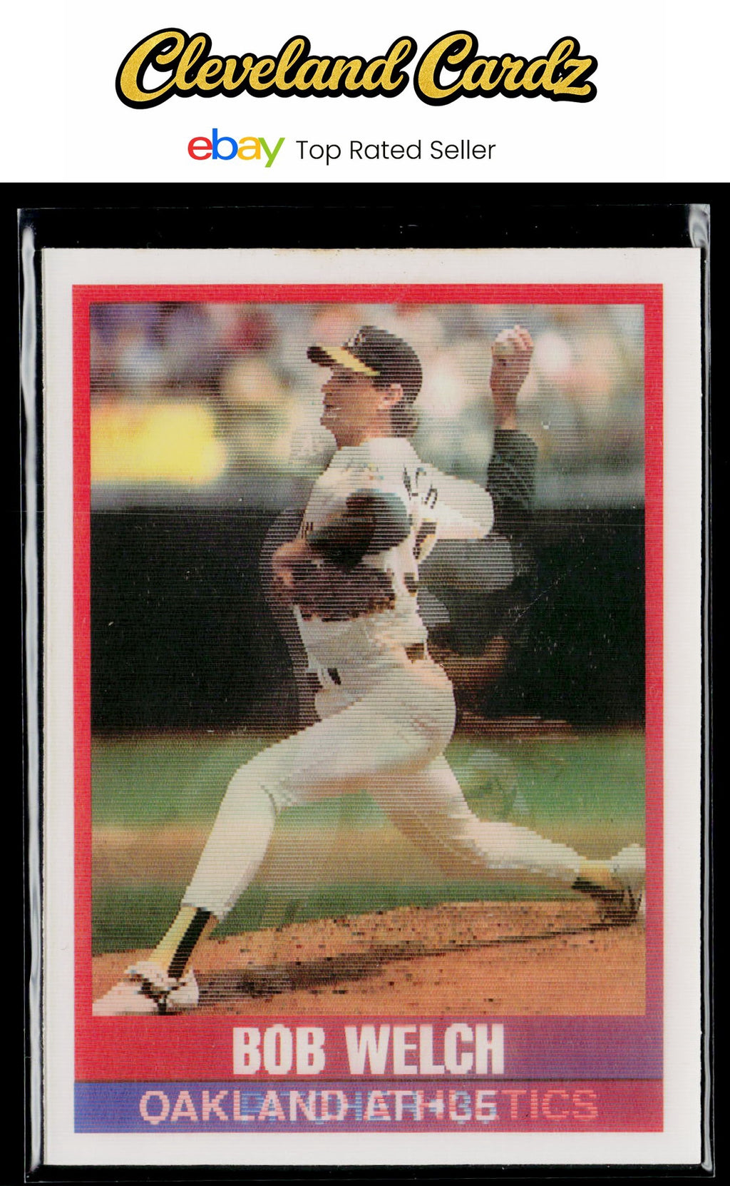 1989 Sportflics #91 Bob Welch