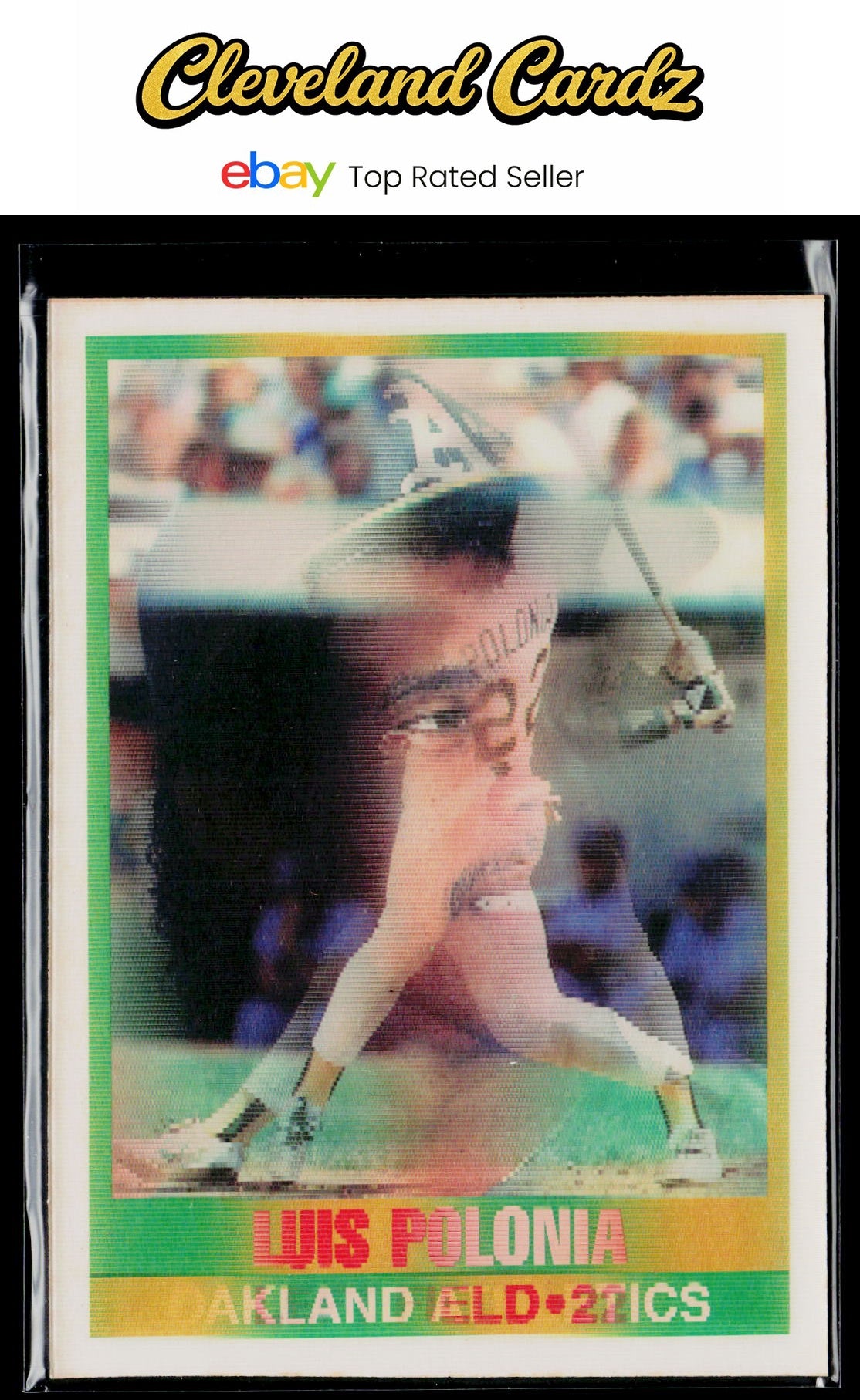 1989 Sportflics #133 Luis Polonia
