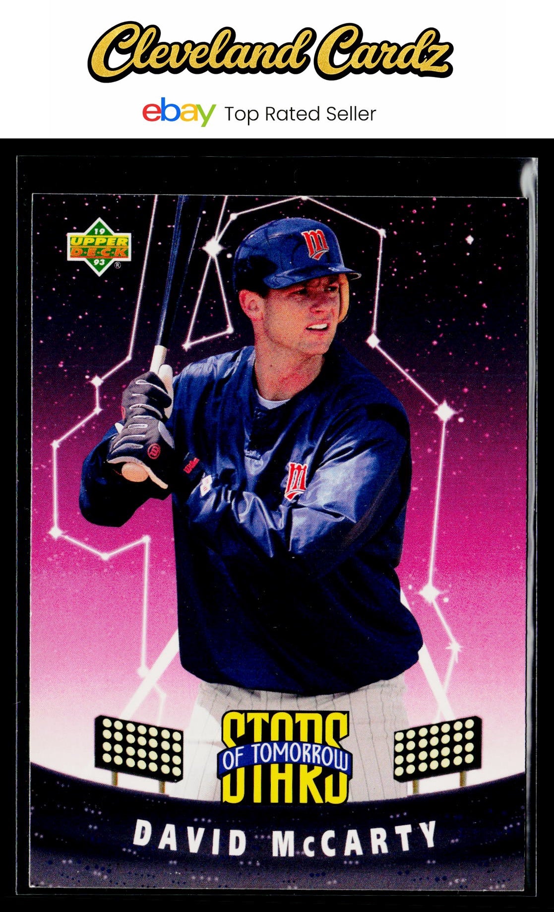 1993 Upper Deck Fun Pack #5 David McCarty