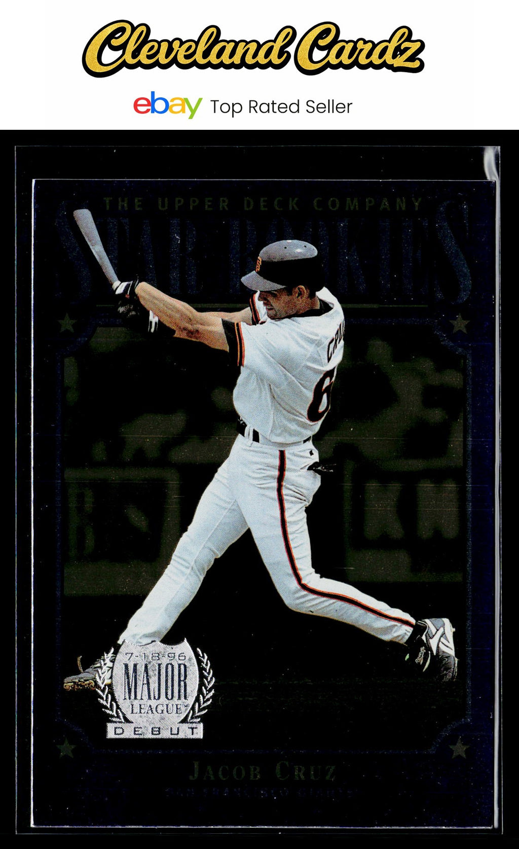 1997 Upper Deck #232 Jacob Cruz