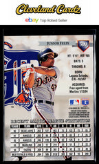 1995 Donruss #309 Junior Felix