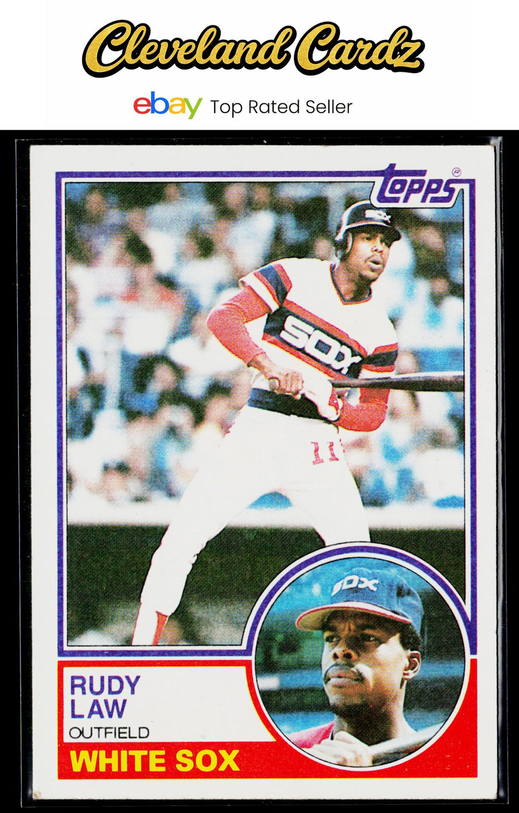 1983 Topps #514 Rudy Law