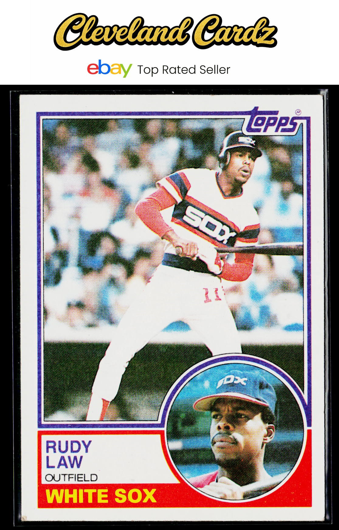 1983 Topps #514 Rudy Law