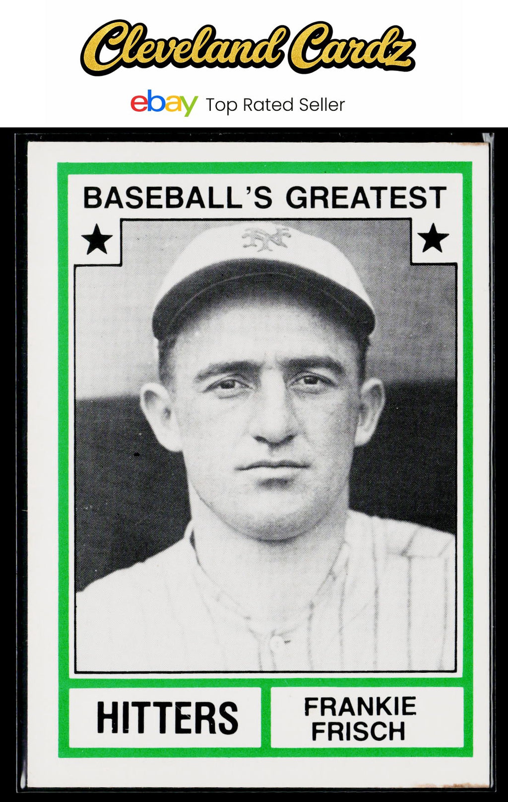 1982 TCMA Baseball's Greatest Hitters (White Backs) #37 Frankie Frisch