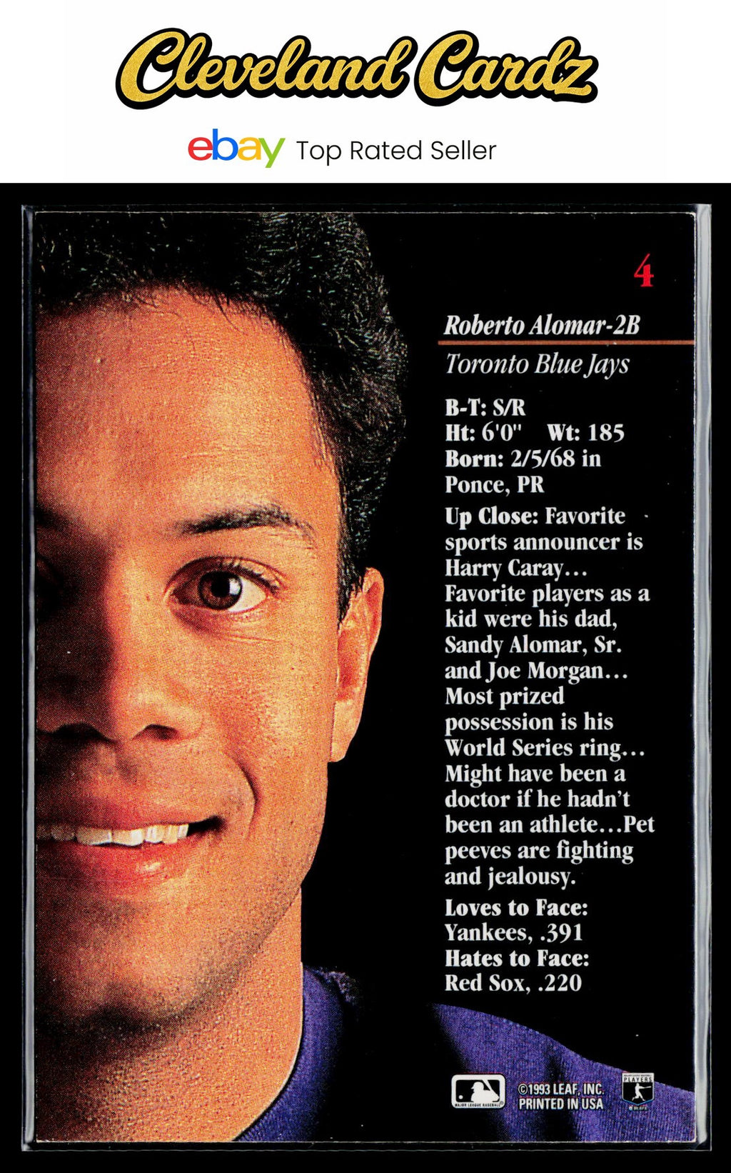 1993 Studio #4 Roberto Alomar