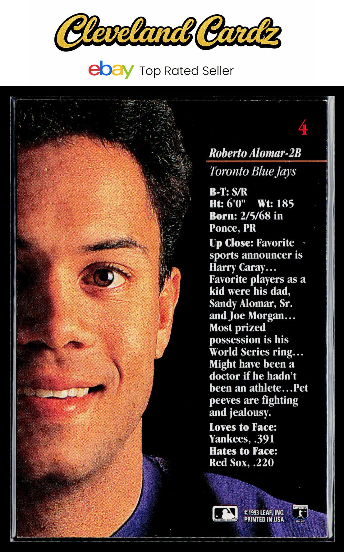 1993 Studio #4 Roberto Alomar