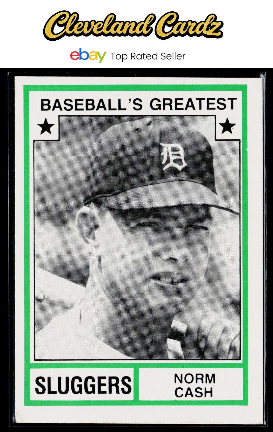 1982 TCMA Baseball's Greatest Sluggers (White Backs) #29 Norm Cash