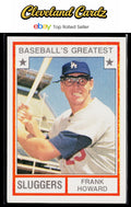 1987 TCMA 1982 Greatest Sluggers #10 Frank Howard