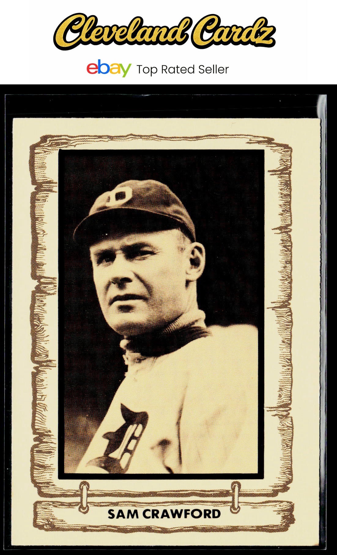 1981 Cramer Baseball Legends Series 2 #55 Sam Crawford