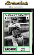 1987 TCMA 1982 Greatest Sluggers #25 Johnny Mize