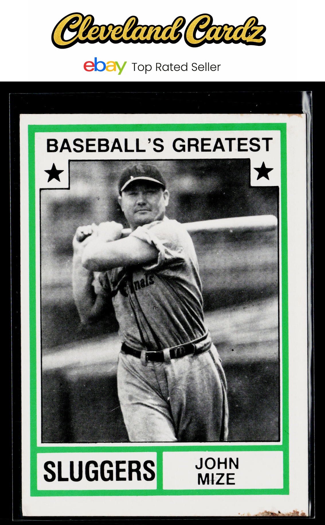 1987 TCMA 1982 Greatest Sluggers #25 Johnny Mize