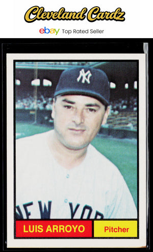 1982 Galasso 1961 World Champions New York Yankees #9 Luis Arroyo