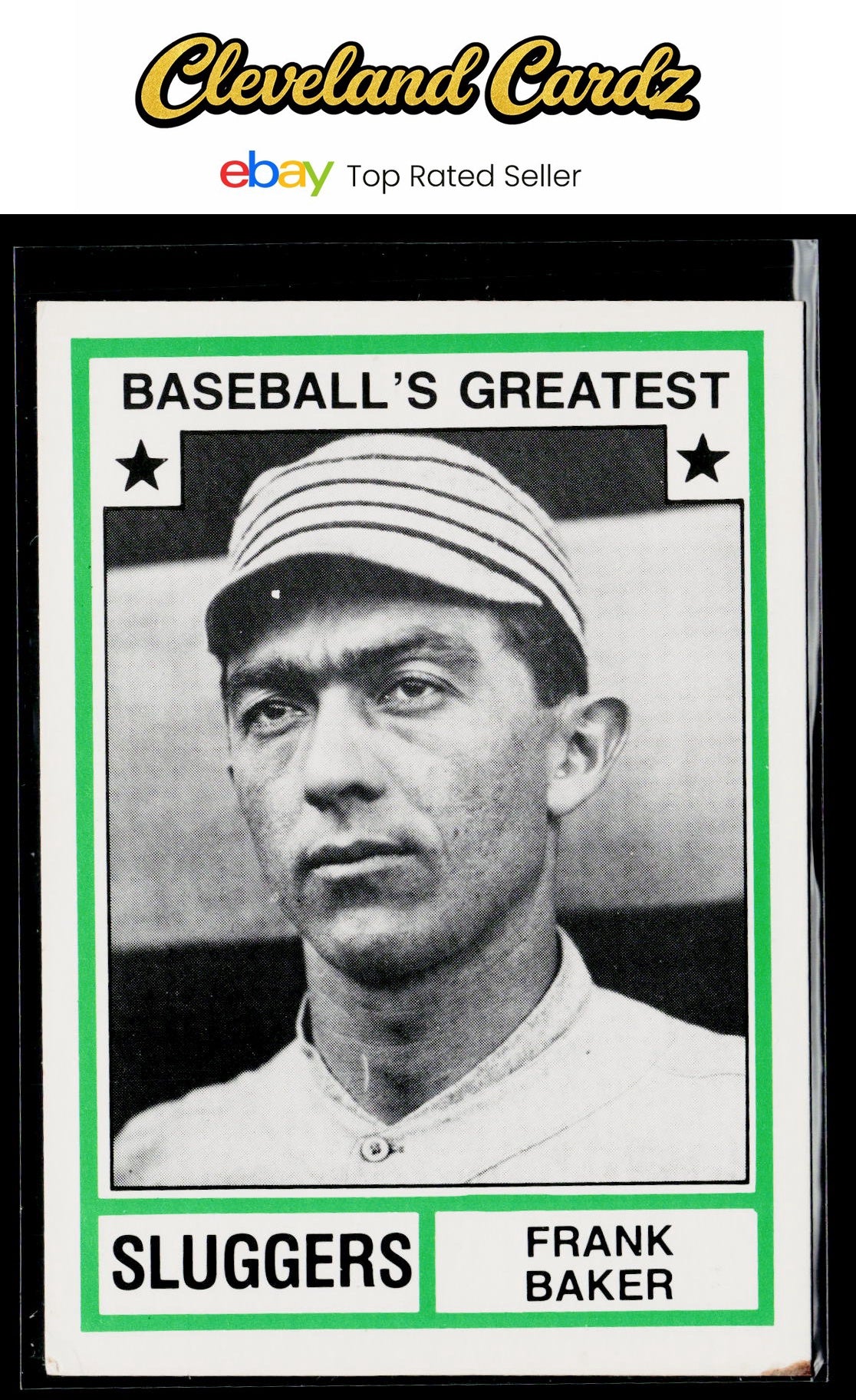 1982 TCMA Baseball's Greatest Sluggers (Tan Backs) #35 Frank Baker
