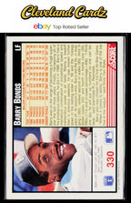 1991 Score #330 Barry Bonds