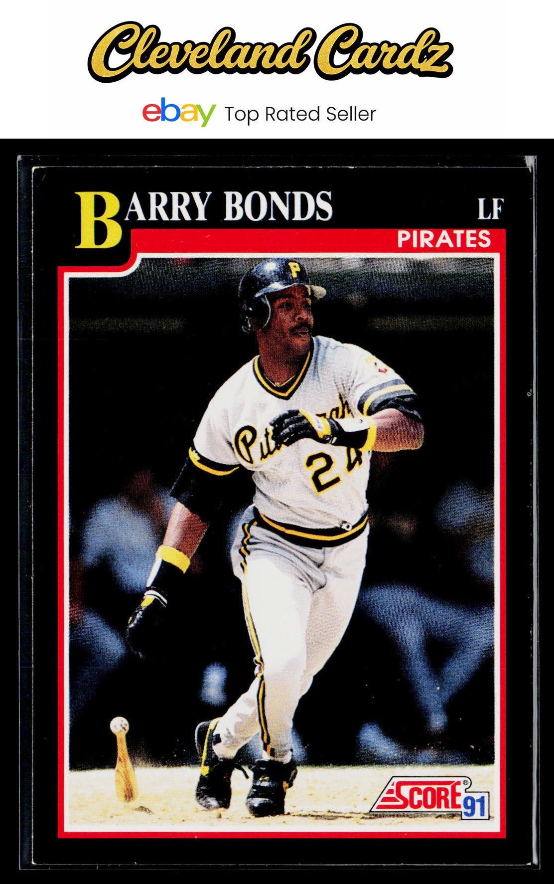 1991 Score #330 Barry Bonds
