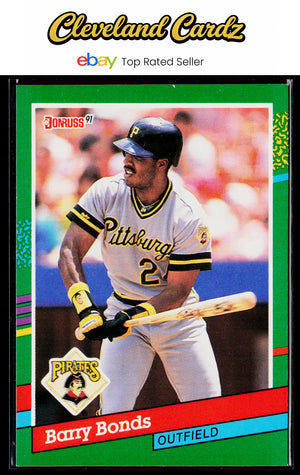 1991 Donruss #495 Barry Bonds