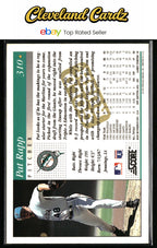 1994 Score #310 Pat Rapp Gold Rush
