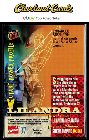 1994 Ultra X-Men #37 Lilandra