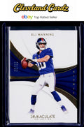 2018 Panini Immaculate Collection #55 Eli Manning Gold #/5