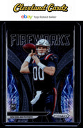 2021 Panini Prizm #F-25 Mac Jones Fireworks RC