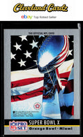 1990 Pro Set #10 Super Bowl X Super Bowl Collectibles